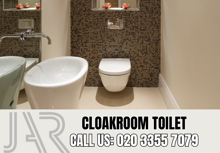 Cloakroom and Downstairs Toilet Installation by Crouchend Bathroom Fitters