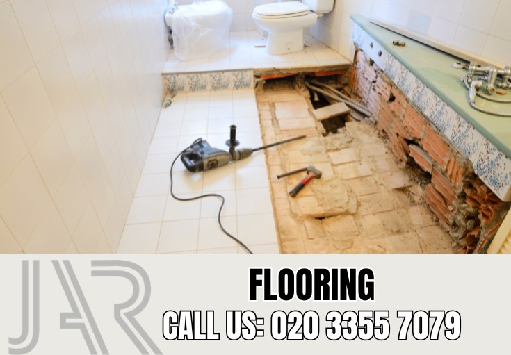 Bathroom Flooring Installation by Crouchend Bathroom Fitters